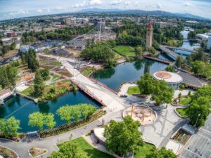 Riverfront Park Aerial Photo